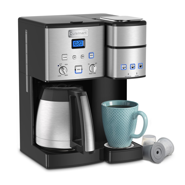 Cuisinart Cuisinart Coffee Center 10 Cup Thermal Coffeemaker And Single Serve Brewer Reviews Wayfair