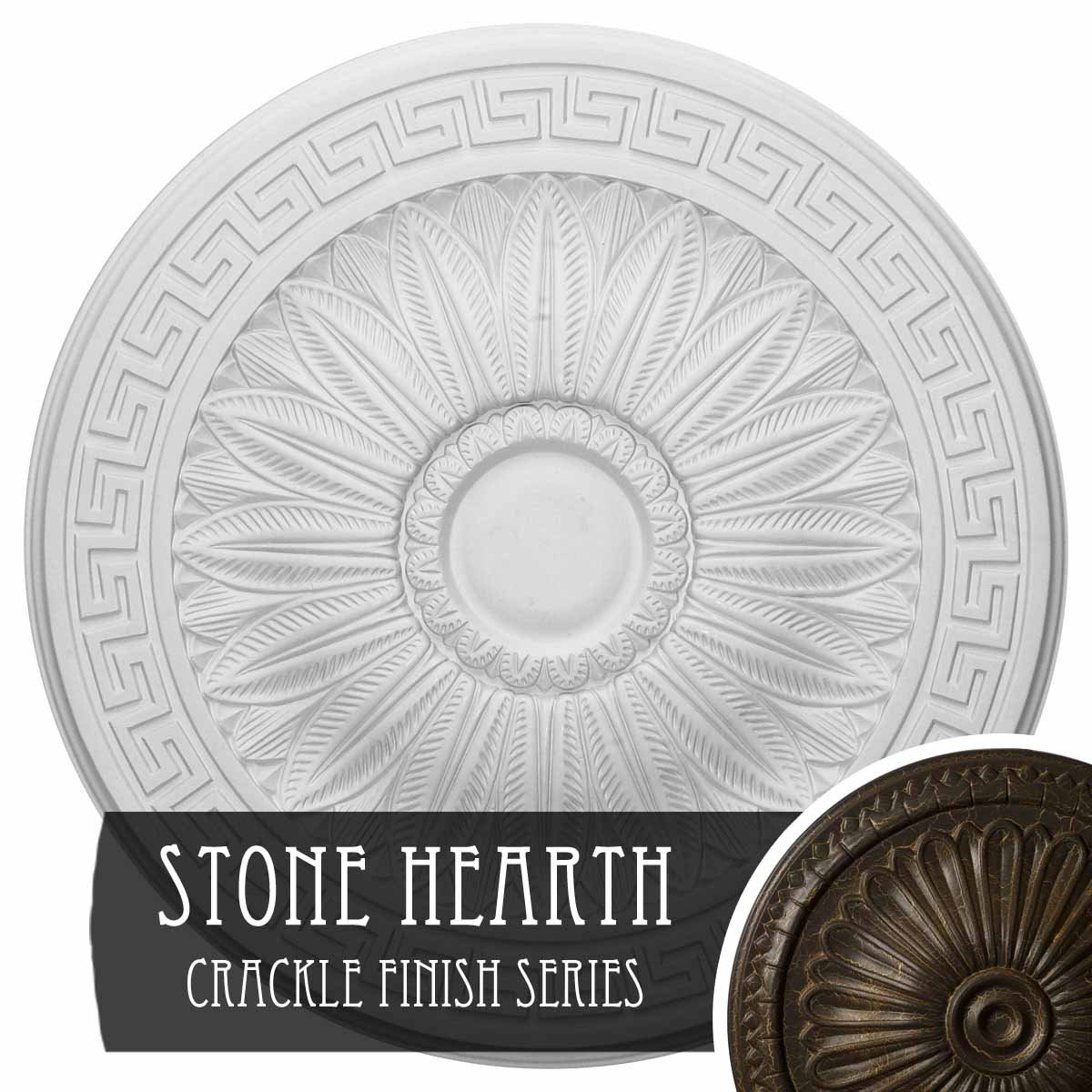 Ekena Millwork Randee 20 H X 20 W X 1 3 8 D Ceiling Medallion