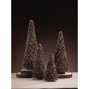 Christmas Tree Flower Picks Wayfair Flower Cut 1 Brown Pine Trees Artificial Christmas Tree