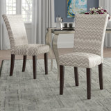 Animal Print Parson Chair Wayfair