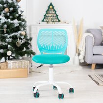 wayfair teal office chair