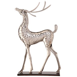 3D 5 /10  Recycled gold/silver  Reindeer Place Settings/Table decoration kits 