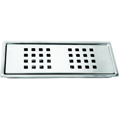 Stainless Steel Linear Floor Channel Grid Shower Drain AGM Home Store