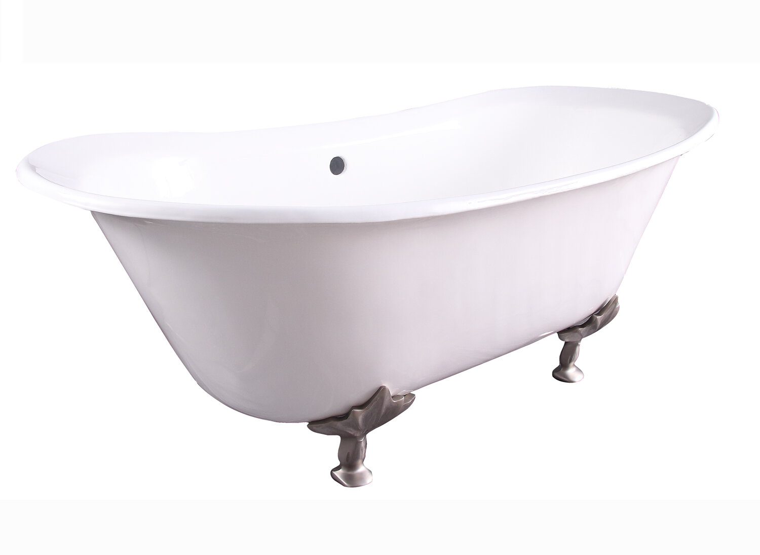 Double Slipper Enameled Cast Iron Tubs Bathtubs You Ll Love In 2021 Wayfair