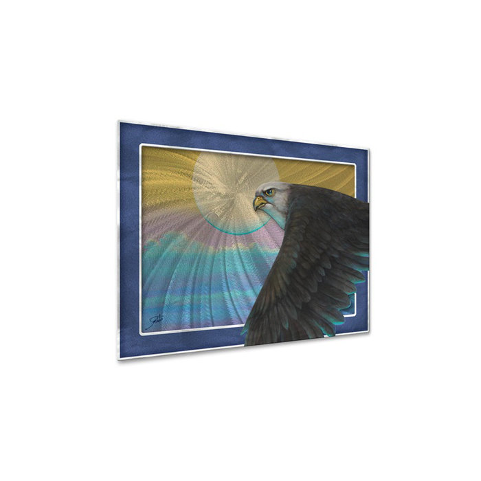 All My Walls Emerals Falcon By Joe Sambataro Painting Print