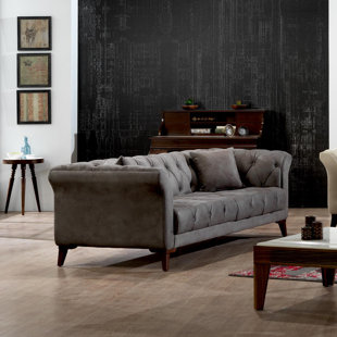 Go to store & view more images Brayden Studio Danos Chesterfield Loveseat