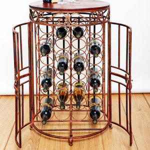 Russian River Jail 24 Bottle Floor Wine Bottle Rack