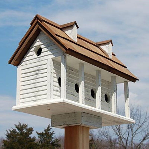 american barn purple martin housebird mount resistant pole family weather new 
