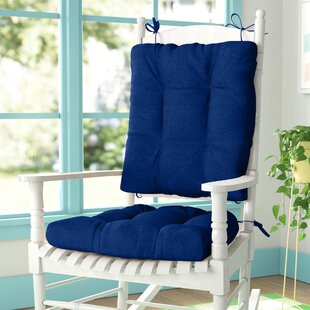 Details about   Blue Out Door Chair Deep Seat Back Cushion Pad Set Patio Furniture Cheap Durable 