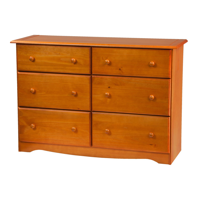 Charlton Home West Newbury 6 Drawer Double Dresser Reviews Wayfair