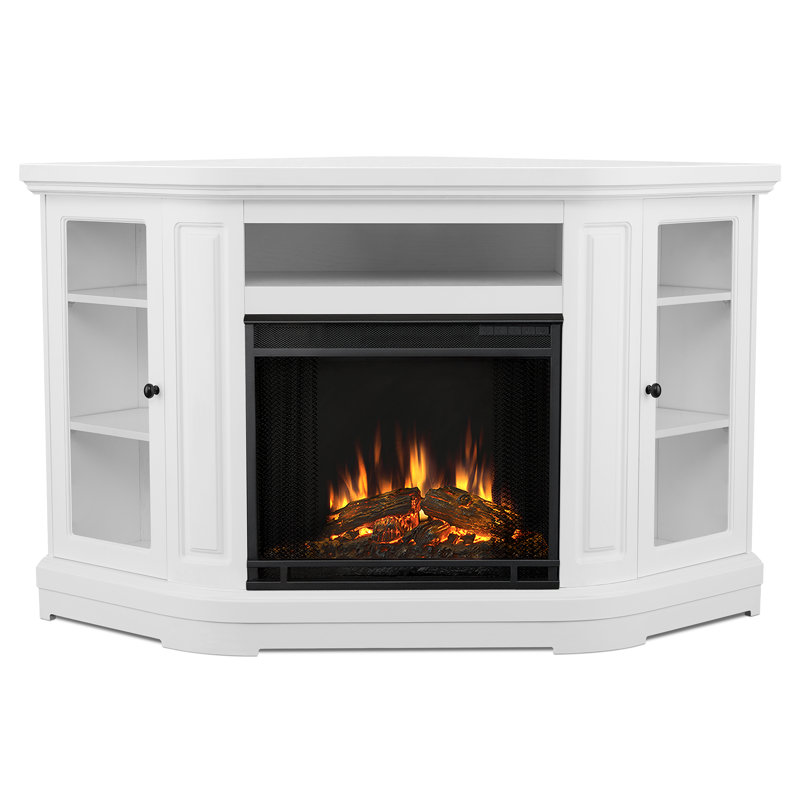Real Flame Windom Corner Media Electric Fireplace Reviews Wayfair