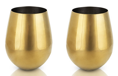 Viski Belmont 18 Oz Stainless Steel Stemless Wine Glass Wayfair