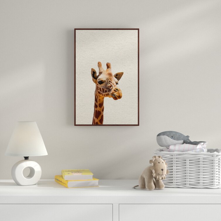 Mack & Milo™ 'Giraffe Head' Canvas Art | Wayfair