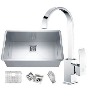 ANZZI Vanguard Stainless Steel 30