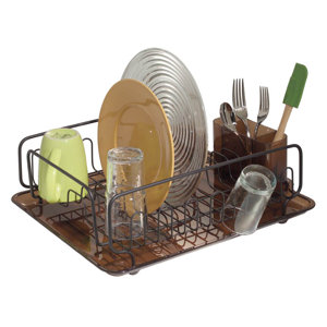 Forma Lupe Kitchen Dish Drainer Rack with Tray