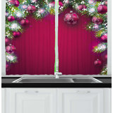 Christmas Kitchen Curtains Wayfair