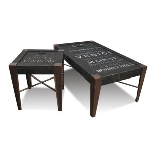 Sandie 2 Piece Coffee Table Set by 17 Stories