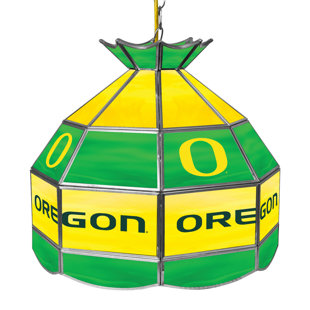 Go to store & view more images Trademark Global University of Oregon 1-Light Pool Table Lights Pendant