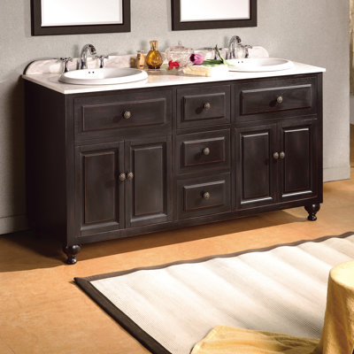 Custom Bathroom Vanities Winnipeg ove decors birmingham 60" double bathroom vanity set & reviews Custom Bathroom Vanities Winnipeg ove decors birmingham 60" double bathroom vanity set & reviews