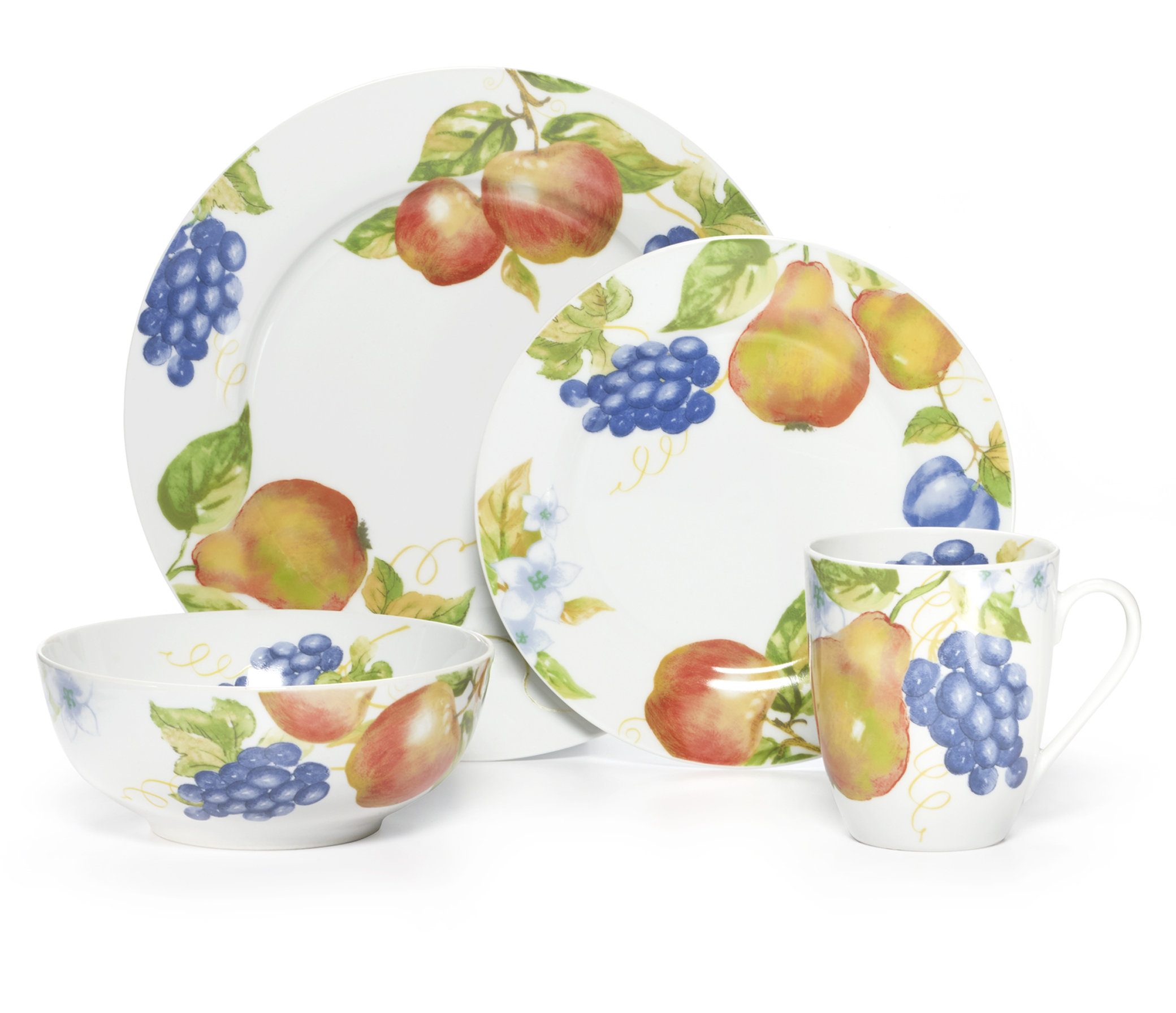 Pfaltzgraff Everyday Orchard 16 Piece Dinnerware Set, Service for 4 ... Pfaltzgraff Everyday Orchard 16 Piece Dinnerware Set, Service for 4 ...