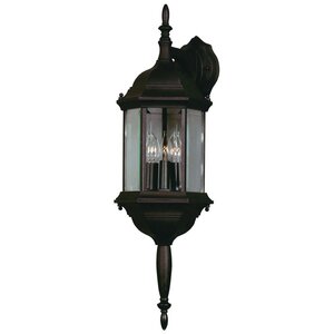 Custom Fit 3-Light Outdoor Wall Lantern