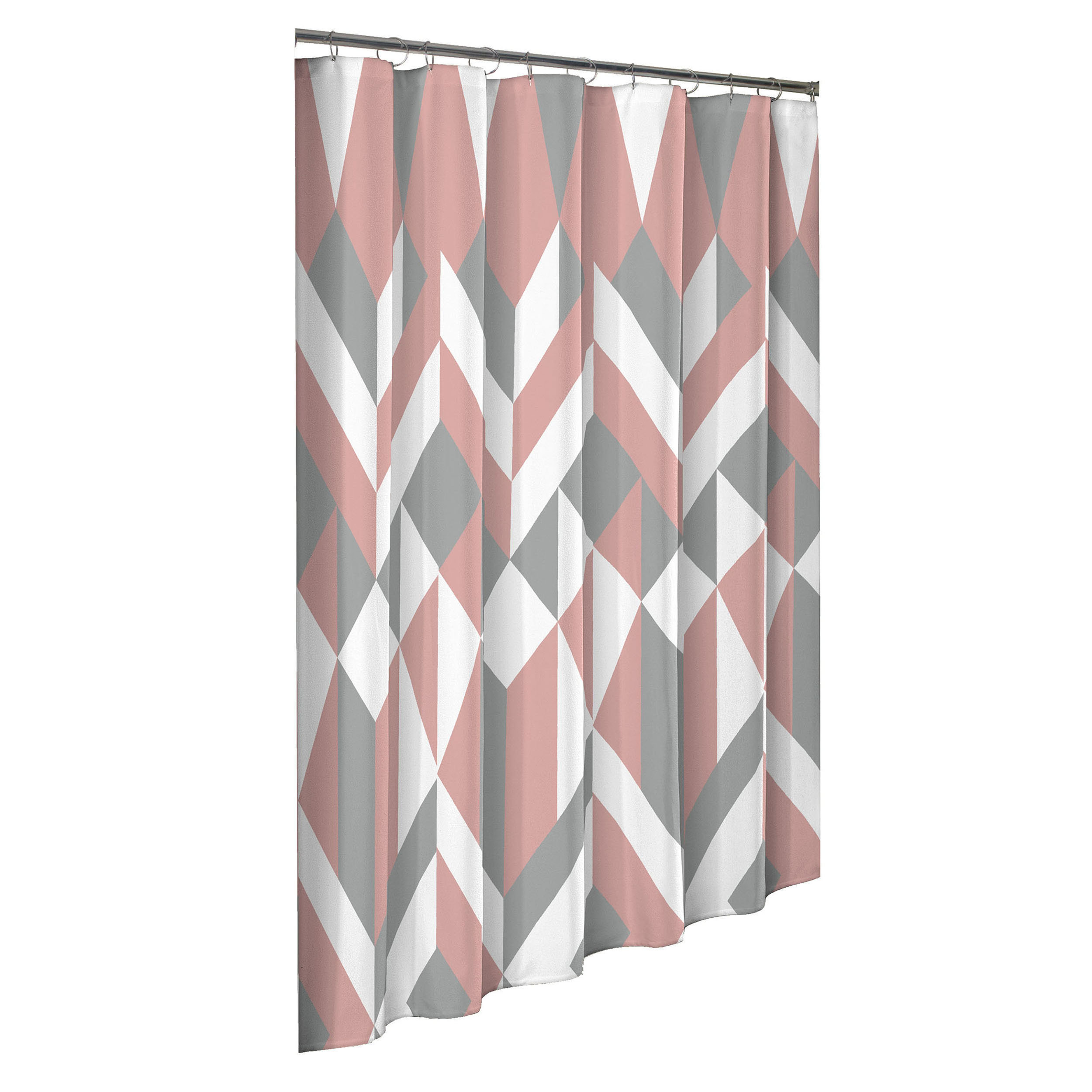 Grit Cotton Geometric Single Shower Curtain Reviews Allmodern