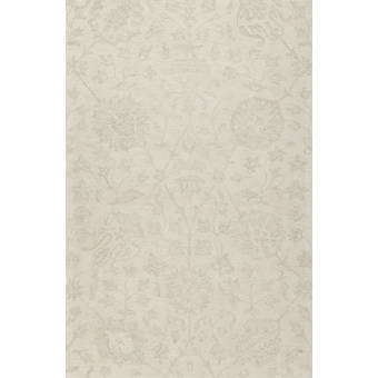 East Urban Home Vollmer Geometric Wool Green Area Rug Wayfair