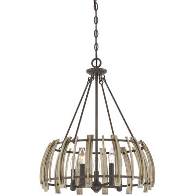 Gracie Oaks Boley 2 Light Unique Statement Drum Pendant Reviews Wayfair