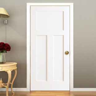 Find The Perfect Interior Doors Wayfair Paneled Solid Wood Primed Standard Door