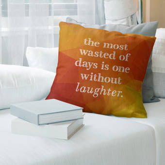 The Holiday Aisle Cabrillo Wreath Hook Wool Throw Pillow Wayfair