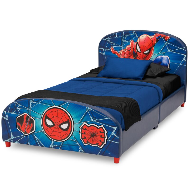 twin size spiderman bed