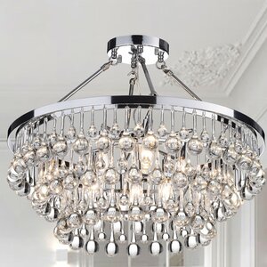 Kakia 9-Light Semi Flush Mount