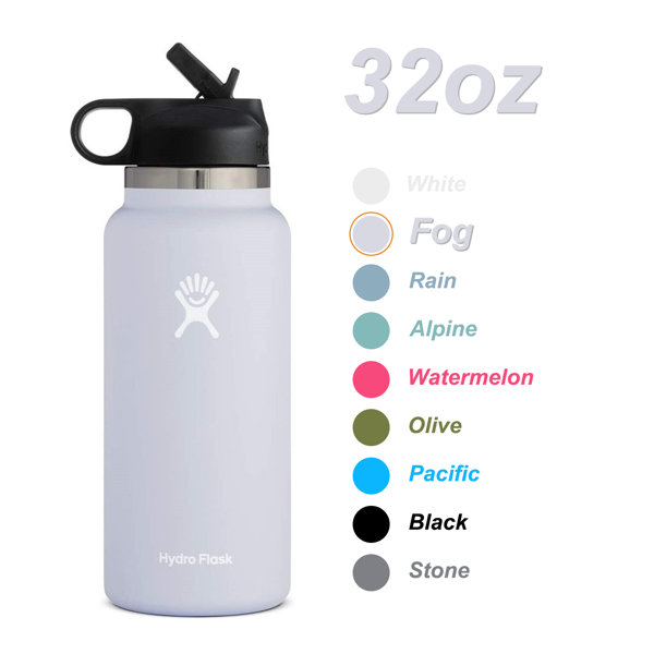 Dishwasher Safe Vacuum Insulated Double Wall Tumbler Travel Cup 18/8 Stainless Steel Simple Modern 14oz Summit Kids Water Bottle Thermos with Straw Lid Shark Bite 