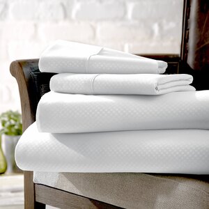 Crystal Double-Brushed Checkered Sheet Set