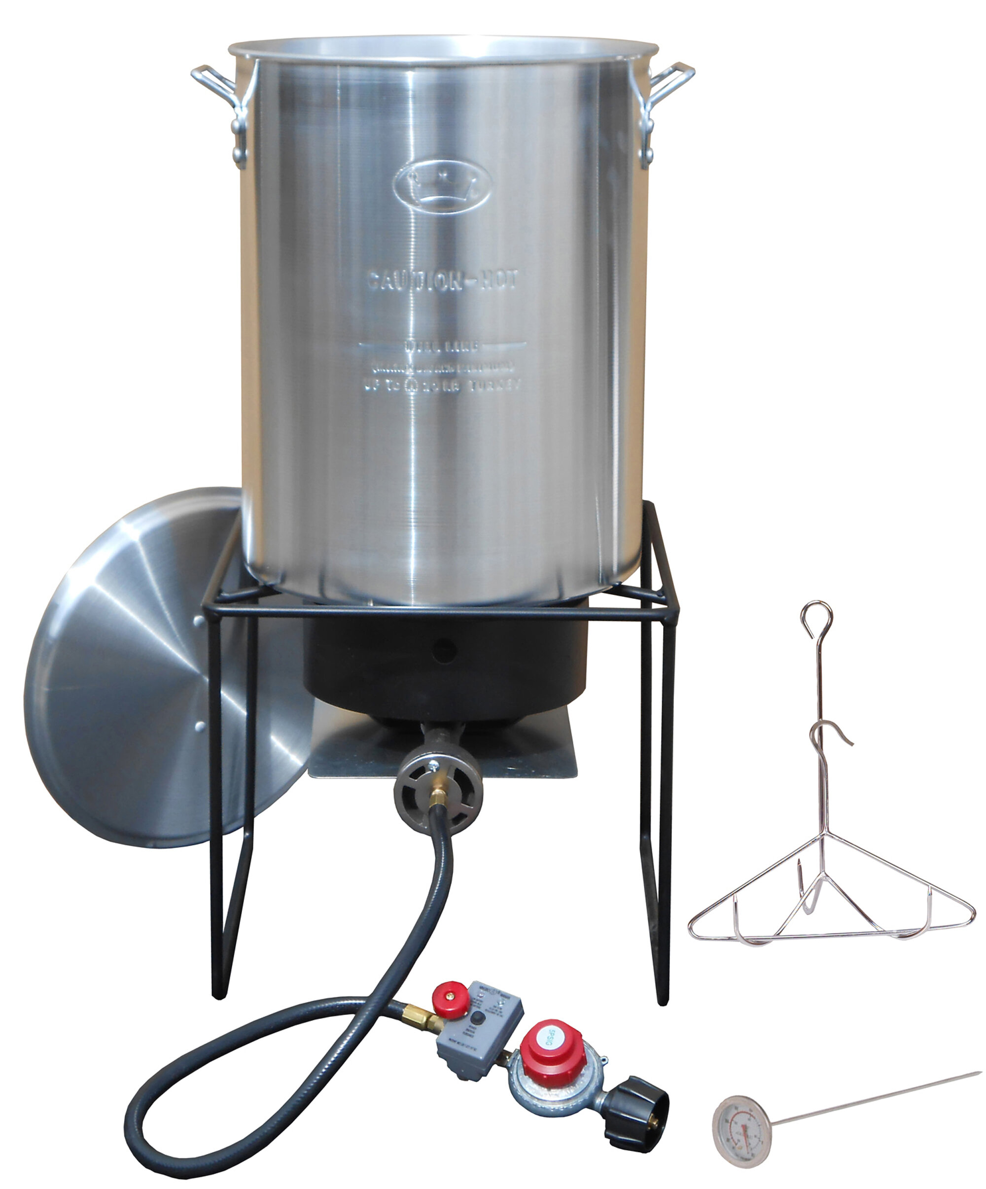 king kooker outdoor cooker assembly