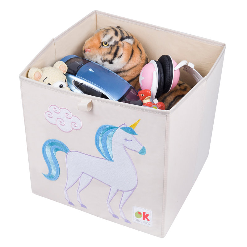 Wildkin Unicorn Fabric Storage Cube Reviews Wayfair