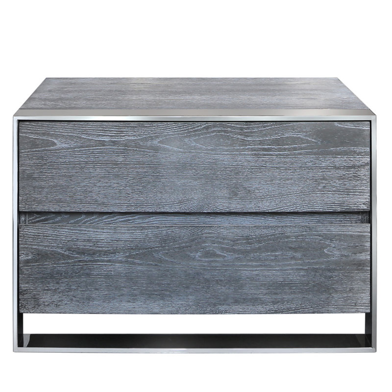 Ebern Designs Arwen 2 Drawer Bedside Table Wayfair Co Uk