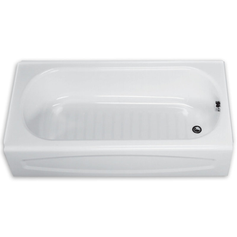American Standard New Solar 60 X 30 Alcove Soaking Porcelain Enameled Steel Bathtub Reviews Wayfair