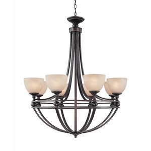 Moseley 8-Light Shaded Chandelier