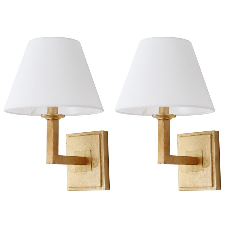 two light armed sconce