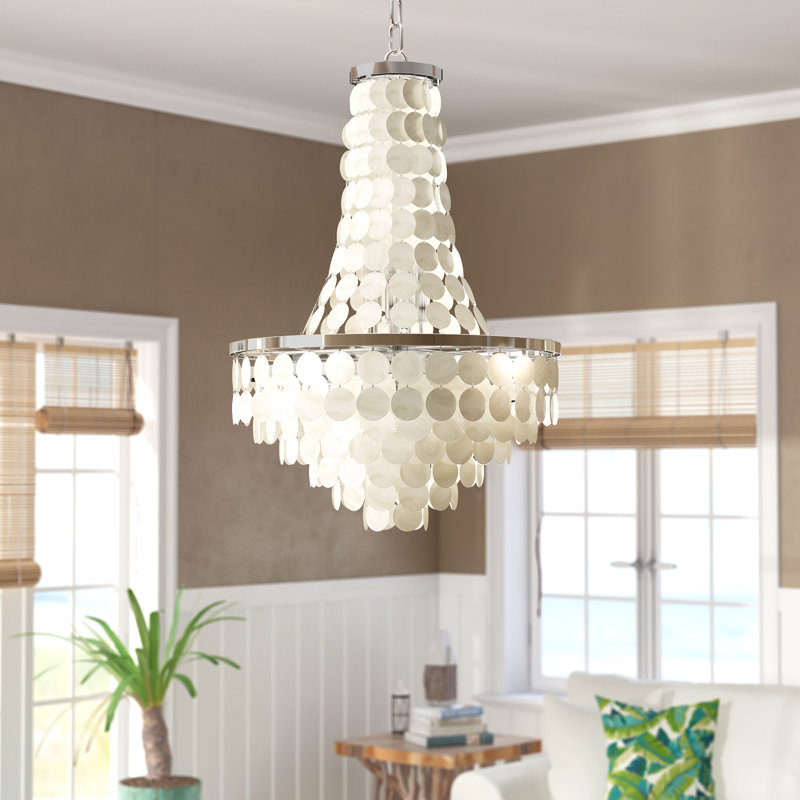 Beachcrest Home Saito 9 Light Unique Statement Empire Chandelier Reviews Wayfair