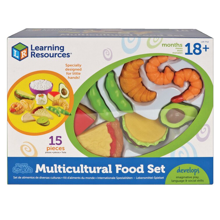 learning resources multicultural food set