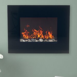 Bartlow Wall Mount Electric Fireplace