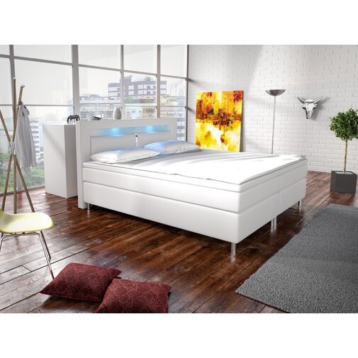 Selsey Living Boxspringbett Korsyka mit Matratze | Wayfair.de