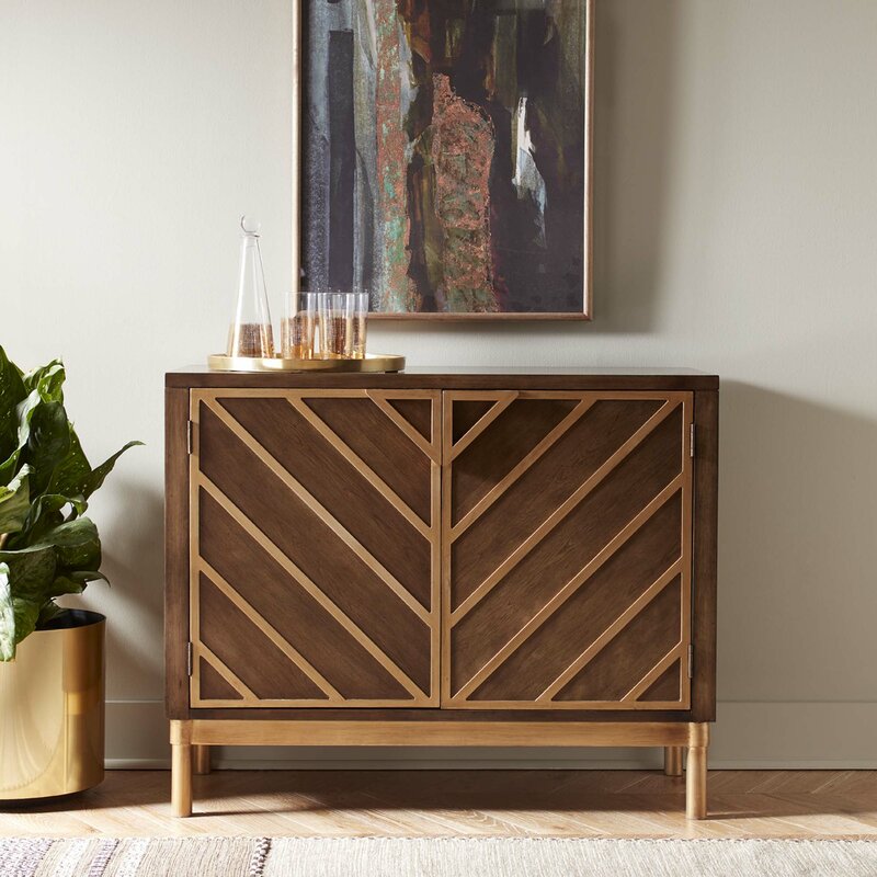 Thame Cocktail Accent Cabinet