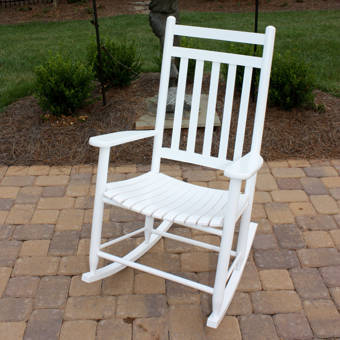 Three Posts Mcneel Rocking Chair Reviews Wayfair