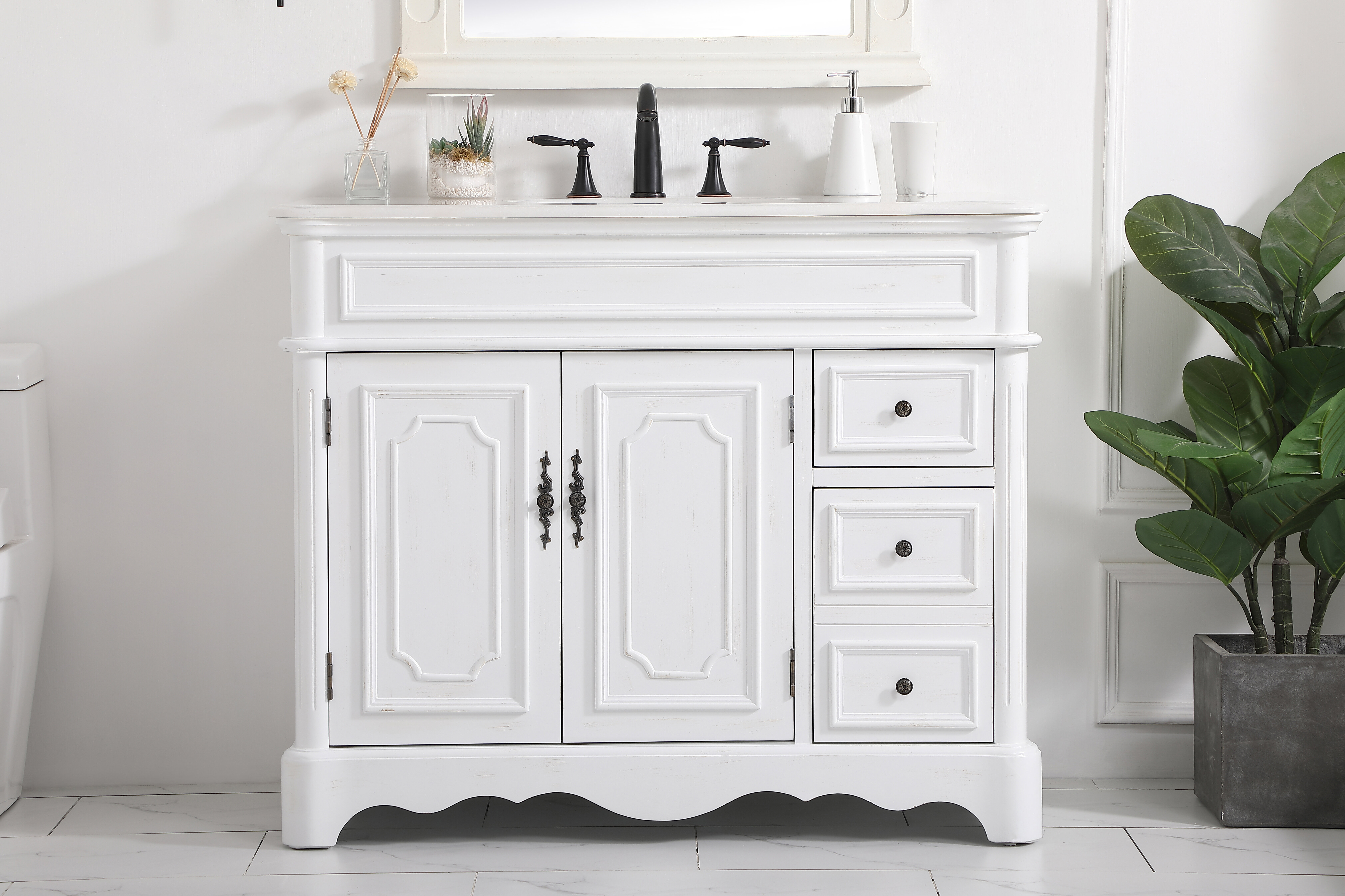 Fleur De Lis Living Northpoint 42 Single Bathroom Vanity Set Wayfair