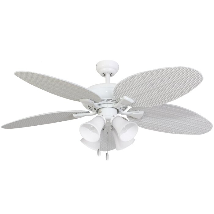 52 Jaylee 4 Light 5 Blade Ceiling Fan