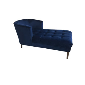 Caleigh Mistral Velvet Chaise Lounge b..