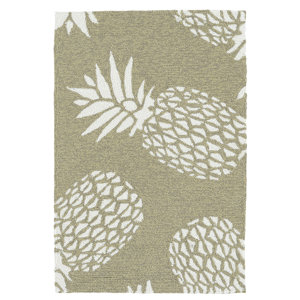 Brianna Handmade Light Brown Indoor / Outdoor Area Rug